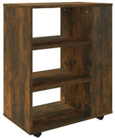 vidaXL Rollschrank R&auml;uchereiche 60x35x75 cm Holzwerkstoff