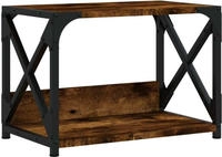 vidaXL Druckerst&auml;nder 2 Ablagen R&auml;uchereiche 44x26x31,5 cm