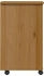 vidaXL Rollschrank mit Schubladen MOSS Honigbraun Massivholz Kiefer (4015793)