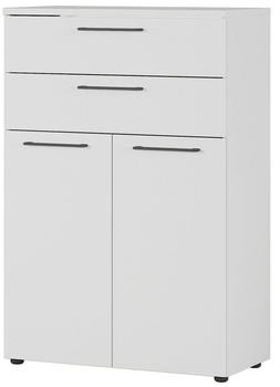 bümö Home Andratx Büroschrank 2 Schubladen Lichtgrau (BUH-AXAS2OH2S-69)