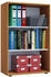 VCM Holzregal stehend platzsparender Aktenschrank Maße ca. 70 x H. 111 x 37 cm Elegantes Regal stehend Büroregal Lona 3f (913920)