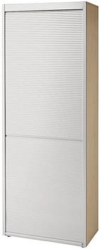 EUROKRAFT Rollladenschrank TOPAS LINE vertikal 6 Ordnerhöhen Ahorn-Dekor (506280)