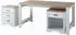 Innostyle Jasmin Rollcontainer 1 Schubkasten Pinie hell / Artisan Eiche (83204557-0)