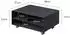 YAMAZAKI Druckerstation mit Rollen, Metall, schwarz, 48x19x37cm