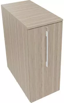Soennecken Orgacontainer 3OH mit Ausfräsung 463x900x1115mm Eiche Natur (820111171)