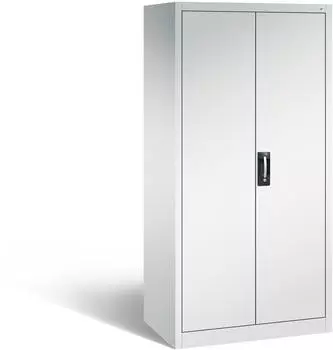 C+P Acurado Aktenschrank 5 Ordnerhöhen Drehtüren 1950x930x600mm Lichtgrau (9290-000)