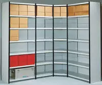 Magazin-Regal Stora 100 Regalfeld mit R&uuml;ckwand BxTxH 75x60x225cm...