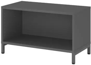 Hammerbacher FlexWall Regal 1OH mit Sockel 80x40x47,6cm Graphit (VFW18REKUG)
