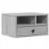 vidaXL Druckerständer Holzwerkstoff Grau Sonoma 40x32x22,5cm