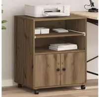 vidaXL Druckerst&auml;nder Artisan-Eiche 60 x 48 x 74 cm Holzwerkstoff