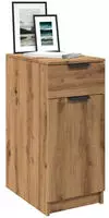 vidaXL B&uuml;roschrank Artisan-Eiche 33x50x75 cm Holzwerkstoff