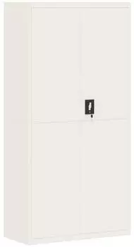 vidaXL Aktenschrank Wei&szlig; 90x40x180cm Stahl (339752)