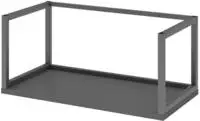 Hammerbacher Metallrahmen FlexWall 80cm 1OH graphit