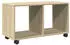 vidaXL Rollschrank Sonoma-Eiche 72x33x42,5cm Holzwerkstoff (853139)