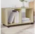 vidaXL Rollschrank Sonoma-Eiche 72x33x42,5cm Holzwerkstoff (853139)