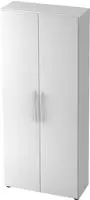 Hammerbacher-Schrank 5OH 34,6cm tief BM Wei&szlig;/Wei&szlig;-V4100/W/W/BM
