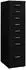 vidaXL Mobiler Aktenschrank Schwarz 28x41x109cm Metall