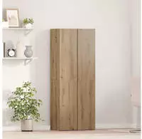 vidaXL B&uuml;roschrank Artisan-Eiche 60 x 32 x 152,5 cm Holzwerkstoff