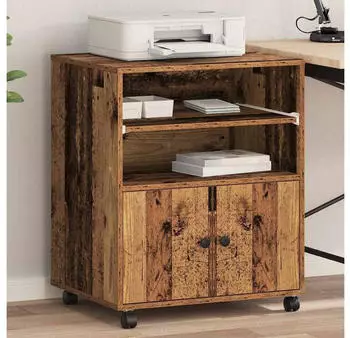 vidaXL Druckerst&auml;nder Altholz 60x48x74cm (862285)