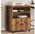 vidaXL Druckerständer Altholz 60x48x74cm (862285)