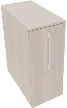 Soennecken Orgacontainer 3OH rechts mit Ausfräsung 463x900x1115mm Akazie (820111172)