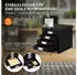 ML-Design Aktenschrank 5 Schubladen Metall Schwarz 28x38x33cm (490011974)