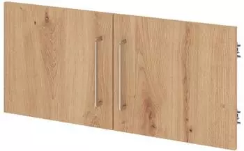 Hammerbacher FlexWall T&uuml;renpaar 1OH 80cm Metallgriff Asteiche (FWT18)