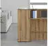 vidaXL Aufbewahrungsschrank Artisan Eiche 40x45x103,5cm Holzwerkstoff (859041)