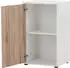Schildmeyer Reno 400 Aktenschrank Weiß/Wildeiche 50,9x41x83,3cm (152200)