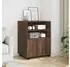 vidaXL Rollschrank Braun Eichen-Optik 60x48x81cm Holzwerkstoff (853170)