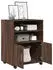 vidaXL Rollschrank Braun Eichen-Optik 60x48x81cm Holzwerkstoff (853170)