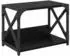 vidaXL Druckerständer Schwarz Eichen-Optik 44x26x31,5cm (882174)