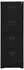 vidaXL Aktenschrank Stahl Schwarz 46x62x133cm (336280)