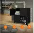 ML-Design Aktenschrank Metall 75x40x80,5cm Schwarz (490011988)