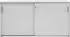 Schildmeyer Serie 1500 Aktenschrank Schiebetüren 2 OH, lichtgrau, 160,2x84,2x41cm (701490)