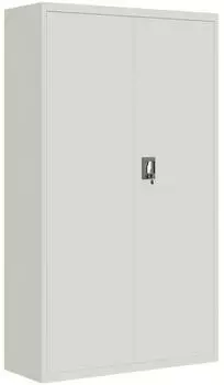vidaXL Aktenschrank Hellgrau 105x40x180cm Stahl (339769)