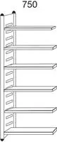 Regalfeld, 2600x750x400 mm 36927