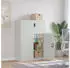 vidaXL Aktenschrank Stahl Hellgrau 90x40x130cm