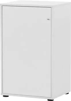 Schildmeyer Serie 400 Aktenschrank Holzwerkstoff wei&szlig; 50,9x41x83,6cm (152199)