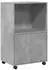 vidaXL Rollschrank Betongrau 55x40x91cm Holzwerkstoff (853185)