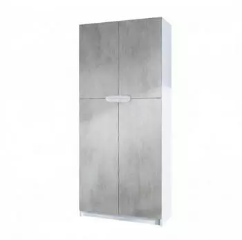 Vladon Logan Aktenschrank 5 F&auml;cher 4 T&uuml;ren 82x184x37cm (Logan)