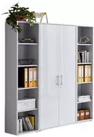 Schrankwand Office Edition abschliessbarer Aktenschrank B&uuml;roschrank B&uuml;rom&ouml;bel