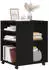 vidaXL Aufbewahrungsschrank Schwarz Eichen-Optik 60x53x72,5cm (862672)