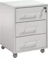 BEGA OFFICE Rollcontainer "B&uuml;ro-Rollcontainer mit Schubladen abschlie&szlig;bar,