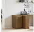 vidaXL Schreibtisch-Schrank Honigbraun 40x50x75cm Massivholz Kiefer (820100)