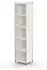 Kerkmann Artline Transparent Einzelschrank schmal 5 OH, 41x38x185cm, Anthrazit