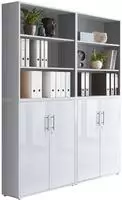 Schrankwand Office Edition abschliessbarer Aktenschrank B&uuml;roschrank B&uuml;rom&ouml;bel