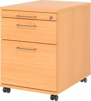 Hammerbacher MyContainer 964 Rollcontainer 1 Schub Hängeregistratur Buche (AC20)