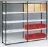 Kerkmann Stora 100 Magazin-Regalfeld 75x60x190cm schwarz/lichtgrau (STORA100)