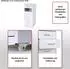 MCW Preston Rollcontainer Stahlschrank 6 Schubladen dunkelgrau 69x28x41cm (T851)
